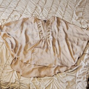 Elegant Cream Women's Top